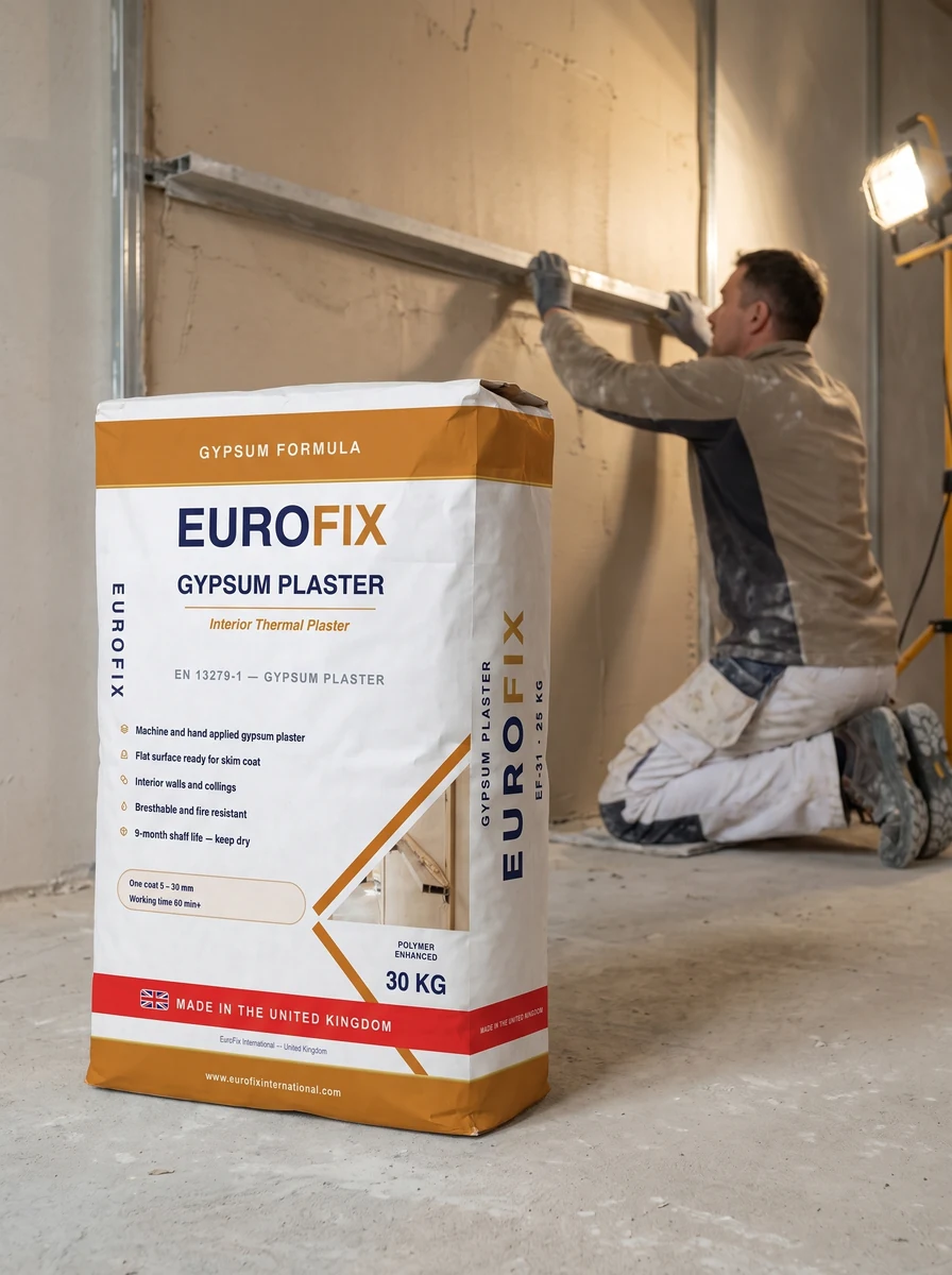 التلييس الآلي Machine Plastering: جدار جاهز للدهان بلا معجونة